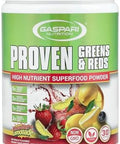 Gaspari Nutrition Greens And Reds: Organic Superfood Powder Immune Support Probiotics And Fiber Vegan And Nongmo (30 Servings Natural Fruity)