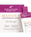 New Zealand Honey Co. Manuka Honey Packets UMF 24+ - 10Pack