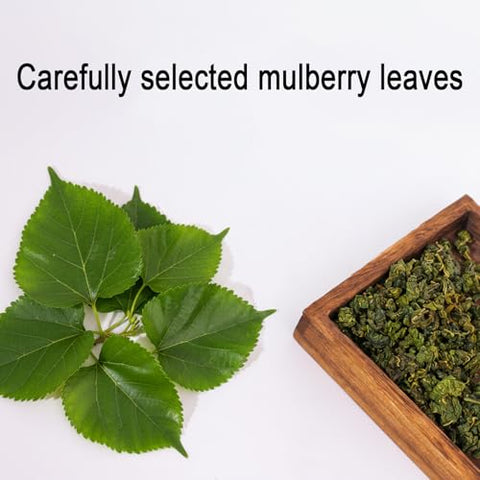 DYBOEDYO Mulberry Leaf Tea 12.35oz/350g,Mulberry Leaves Tea,Sun-Dried Mulberry Loose Leaves Sang Ye Tea, Ã¦Â¡â€˜Ã¥ÂÂ¶Ã¨Å’Â¶ Ã¦Â¡â€˜Ã¨â€˜â€°Ã¨Å’Â¶
