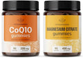 Herbamama Coq10 And Magnesium Kit - Bundle Of 200 Mg Coenzyme Q10 & 400 Mg Magnesium Citrate Gummies - Vegan Non-Gmo Gelatin- - 2 Pack