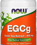Now Foods Egcg 400Mg Green Tea 90 Ct