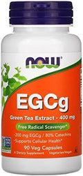 Now Foods Egcg 400Mg Green Tea 90 Ct