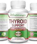 Thyroid Support - Complete Formula To Support Energy Levels With Iodine, Bladderwrack, Kelp, B12 & More- Thyroid Energy: Boost T4 To T3 Supplement - Non-Gmo