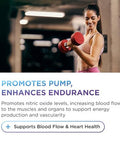 Dr. Emil Nutrition Arginine 3K Elite - High-Dose Nitric Oxide Booster - Supports Blood Flow Muscle Growth & Endurance - Workout Pump & Circulation Support 90 Tablets
