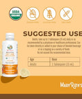 Maryruth'S Organics Lions Mane Supplement Ultra Absorption Liposomal Full Spectrum Lion'S Mane Mushroom 200Mg Beta-Glucans Per Serving Usda Organic Vegan 7.6 Oz 15 Servings