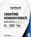 Nutricost Creapure Creatine Monohydrate Powder 1Kg