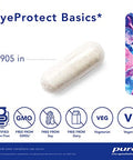 Pure Encapsulations EyeProtect Basics without zinc 60 caps