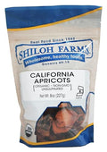 Organic California Dried Apricots - 6 Count of 8 Oz | Unsulphured, High Fiber, Non-GMO | Shiloh Farms