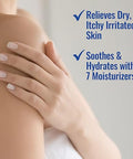 Nizoral Eczema Relief Cream Relieves Dry Itchy Irritated Skin Soothes And Hydrates With 7 Moisturizers Colloidal Oatmeal 2% 4 Fl Oz