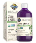 Garden Of Life Organics Elderberry Zinc Immune Support For Adults And Kids 12 And Older Organic Cough & Mucus Immune Syrup With Ivy Leaf Vitamin C And Echinacea No Added Sugars 5 Fl Oz