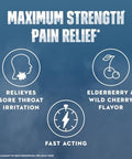 Mucinex Instasoothe Sore Throat Relief Sore Throat Lozenges Sore Throat Medicine With Hexylresorcinol Cough Drops Alternative 40 Elderberry & Wild Cherry Medicated Numbing Throat Drops