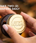 Solgar Chewable Calcium 500 Mg - 120 Wafers Pack Of 3 - Promotes Musculoskeletal Health - Non-Gmo Vegan Gluten Wheat & Dairy Free Kosher 180 Total Servings