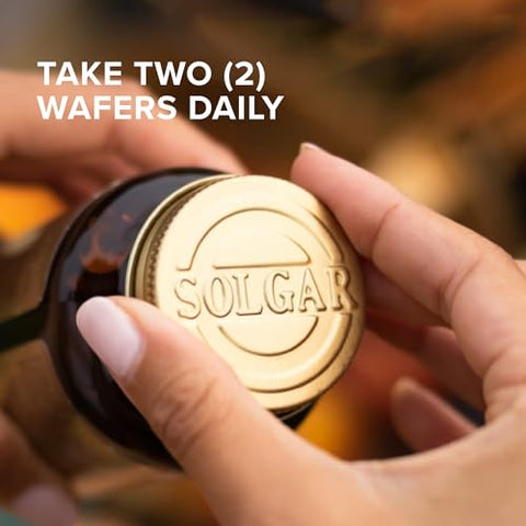 Solgar Chewable Calcium 500 Mg - 120 Wafers Pack Of 3 - Promotes Musculoskeletal Health - Non-Gmo Vegan Gluten Wheat & Dairy Free Kosher 180 Total Servings