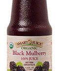 Smart Juice Organic Black Mulberry Juice - 33.8 fl oz (1L) - (case of 6)