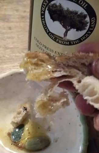 HOLIVE Olive Oil from Israel | Extra Virgin | First Cold Press & Early Harvest | Polyphenol Rich | Premium Low Acidity | Unprocessed EVOO from the Holy Land | Hand Harvest | Kosher 30.4 Fl Oz