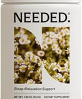 Needed. Sleep And Relaxation Support - Chamomile Powder For Relaxation And Magnesium Powder For Sleep Support, Safe And Effective Nutrients & Botanical Blend For Calm Sleep Supplement - 30-Day Supply