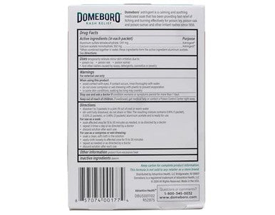 Domeboro Soothing Soak Rash Relief Powder Packets 12 Ea (Pack Of 3)