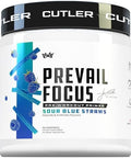 Cutler Nutrition Prevail Pre Workout Powder With Nootropics: Preworkout Drink For Men And Women Cutting Edge Energy And Focus Supplement With L Citrulline Alpha Gpc L Tyrosine Sour Rainbow Candy 40 Scoops
