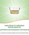 Nature'S Way Organic Black Seed Oil Supports Antioxidants Pathways Cold-Pressed Vegan Gluten Free 8 Fl Oz (Packaging May Vary)