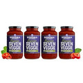 Sonoma Gourmet Seven Veggie Pasta Sauce | Vegan, USDA Organic, Non-GMO, Gluten-Free and No Sugar Added | Made With Fresh Ingredients | 25 Ounce Jars (Pack of 4)