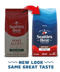 SeattleÃƒÂ¢Ã¢â€šÂ¬Ã¢â€žÂ¢s Best Coffee, Dark Roast Ground Coffee, Post Alley, 100% Arabica, 6 Bags (20 oz Each)