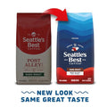 SeattleÃƒÂ¢Ã¢â€šÂ¬Ã¢â€žÂ¢s Best Coffee, Dark Roast Ground Coffee, Post Alley, 100% Arabica, 6 Bags (20 oz Each)