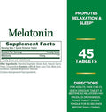 Nature'S Bounty Melatonin 10 Mg Quick Dissolve Tablets 45 Ea (Pack Of 3)