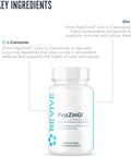 Revive Md Zinc Carnosine Supplement For Men & Women - Zinc & L-Carnosine To Support Gi Stomach Lining & Immune Health - Digestive Health Supplements Supports A Healthy Gut - 120 Vegetarian Capsules