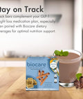 Biocare High Protein Snack Bar, Provides 15g Essential Protein, 5g Dietary Fiber, Cinnamon Crisp (7 Count)