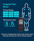 Omron Max Power Relief Tens Unit Muscle Stimulator For Drug-Free Pain Relief - Portable Electric Massager For Muscles And Joints - Includes 2 Reusable Tens Unit Pads
