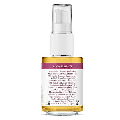 Badger Seabuckthorn Face Oil Organic Face Moisturizer For Women & Men Nourishing & Soothing Organic Jojoba Baobab & Vitamin E Oil Vegan Antioxidant Rich Facial Oil 1 Fl Oz Glass Bottle