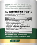 Carlyle Oregano Oil Supplement 150 Softgel