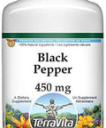 Terravita Black Pepper - 450 Mg (100 Capsules, Zin: 519265) - 2 Pack