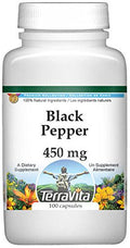 Terravita Black Pepper - 450 Mg (100 Capsules, Zin: 519265) - 2 Pack