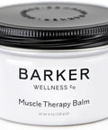 Barker Wellness Co Soothing Muscle Therapy Balm Rapid Joint & Muscle Discomfort Relief All:Natural Recovery With Menthol Antioxidants & Moisturizing Properties Vegan Cruelty: & Plantbased