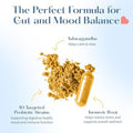Lovebug Stress And Mood Support Probiotics With Ashwagandha And Baby Probiotic Drops Bundle