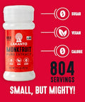 Lakanto Pure Monk Fruit Sweetener Extract Powder - Erythritol Free, High Purity MV50, Mogroside 50, Great for Coffee, Tea, Smoothies, Desserts, Jams, Cereal, Dressings, Sauces (0.71 oz - Pack of 1)