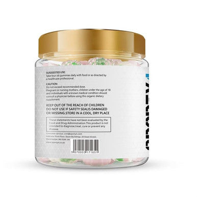 Sporty4 CREATINE Gummies Ultra + BCAA 8000mg | 120 Gummies of Creatine Monohydrate | BCAA | L Carnitine | Vitamin B6 and B12. Pre Workout Muscle Recovery Supplement for Men and Women Blueberry Flavour.