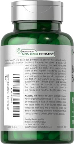 Horbaach Boswellia Serrata Extract Capsules 120 Count