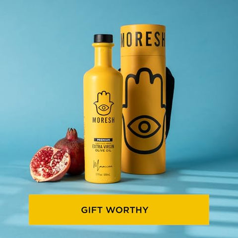 Moresh Premium Moroccan Extra Virgin Olive Oil, 17 fl oz