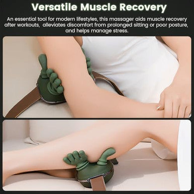 Dexmary Shiatsu Neck Massager With Heat 4D Kneading & Deep Tissue Massage For Neck And Back Portable Wireless Massager For Shoulder Pain Relief At Home Office And Car