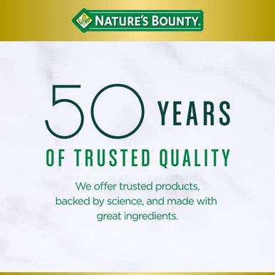Nature'S Bounty Calcium Magnesium & Zinc Caplets, Immune & Supporting Bone Health, 100 Count