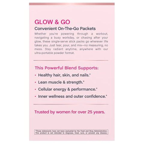 Neocell Creatine Collagen Powder 20 Stick Packs With Multi Collagen Peptides Plus L-Taurine Unflavored Hair Skin And Nails Supplement