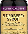 Honey Gardens Traditional Formula Elderberry & Honey Immune Syrup Honey Gardens 8 Oz Liquid