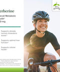 Terry Naturally Berberine Dietary Supplement With Berberine Liver Health Supplement For Metabolism Support Joint Health Support For Men & Women 60 Capsules
