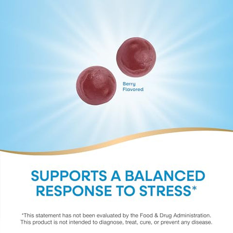 Nature'S Way Ashwagandha Gummies Reduce Stress With Adaptogenic Herb 125 Mg Per 2-Gummy Serving Berry Flavored 90 Gummies (Packaging May Vary)
