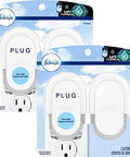 Febreze Air Freshener Noticeables Air Freshener Dual Scented Oil Warmer 2 Pack Of 2
