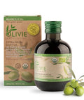 Organic High Polyphenol Rich Extra Virgin Olive Oil OLIVIE PLUS 30X | Moroccan Desert Olive Oil | EVOO | Organic, Kosher | 250 ml Glass Bottle