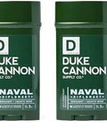 Duke Cannon Antiperspirant Deodorant Naval Diplomacy Bergamot & Aquatic Musk Scent Highperformance Odor & Wetness Protection Aloe Vitamin E Activated Charcoal Paraben 3 Oz. (Pack Of 2)