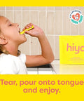 Hiya Kids Multivitamin 15 Essential Vitamins & Minerals With Fruits & Veggies For Ages 2 Supports Growth Development & Immune 0G Sugar 20 Stick Packs For Toddlers & Kids